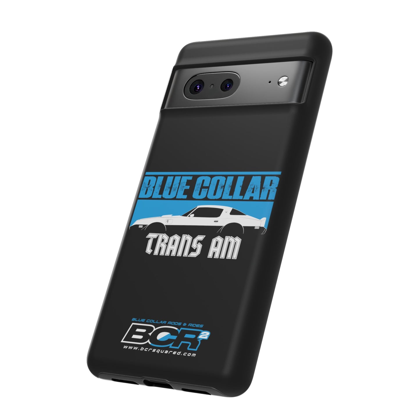 Blue Collar Black Phone Case