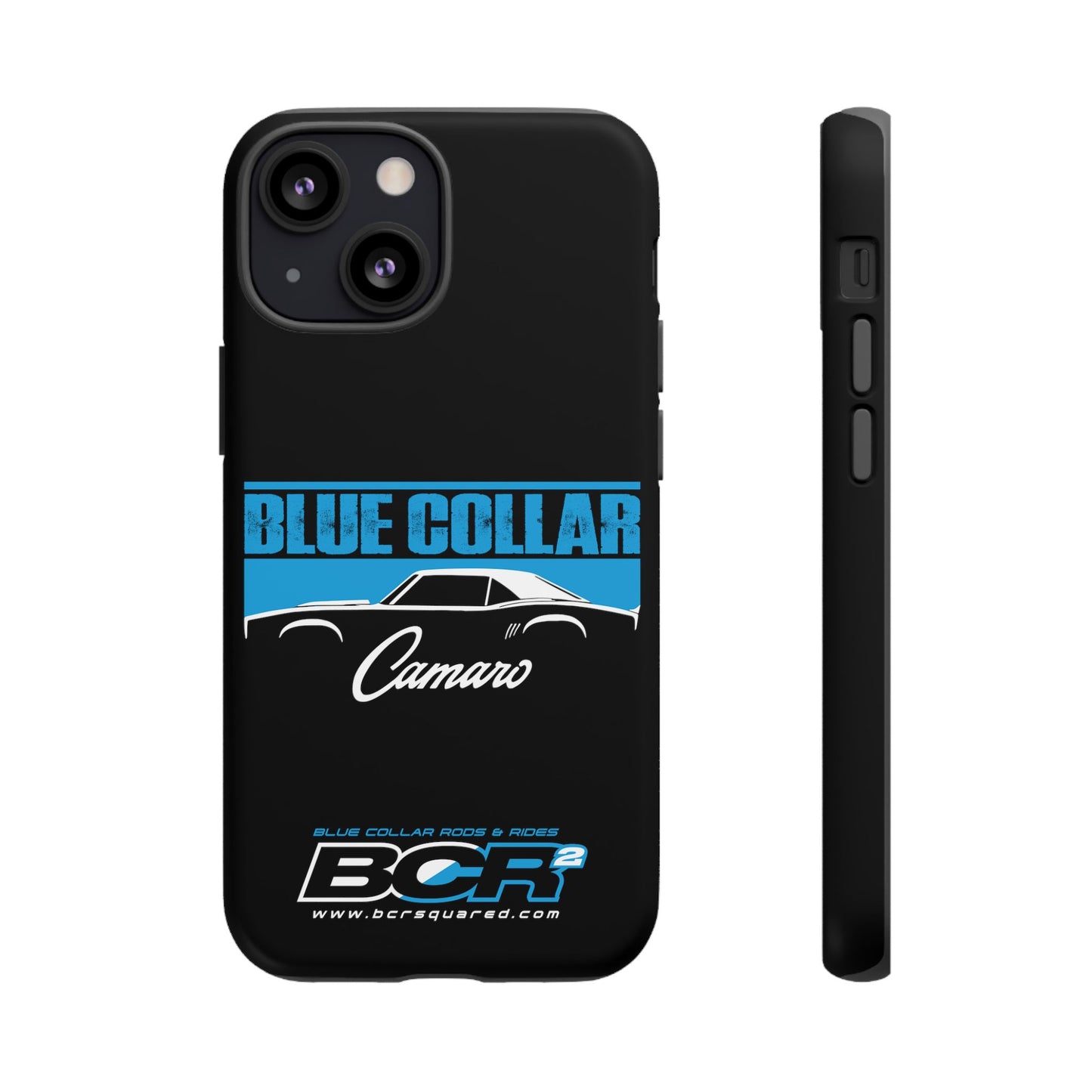 Blue Collar 1st Gen Camaro Black Phone Cases