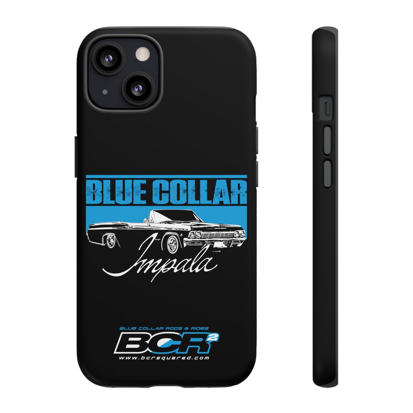 Blue Collar Impala Black Phone Cases