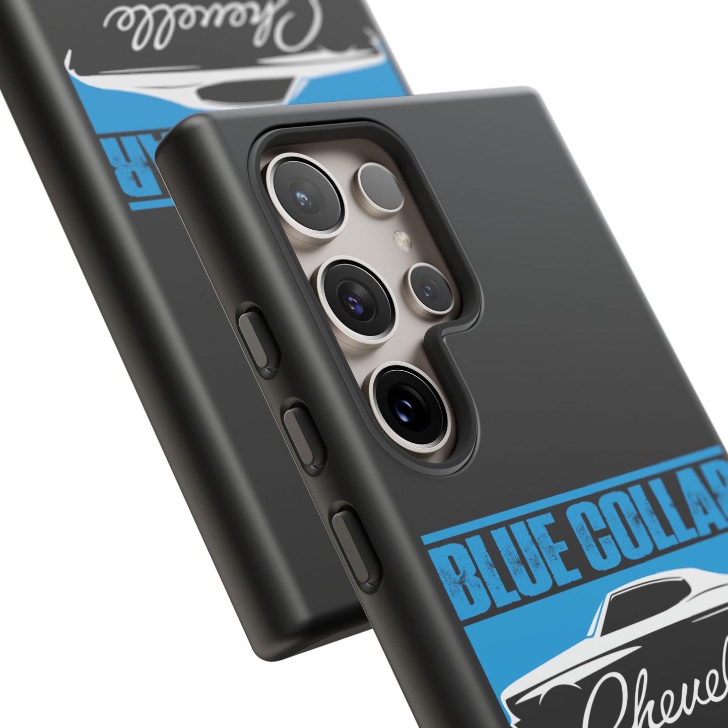 Blue Collar Chevelle Black Phone Case