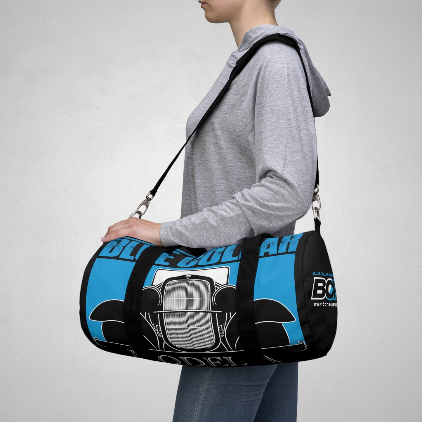 Blue Collar Model A Black Duffel Bag