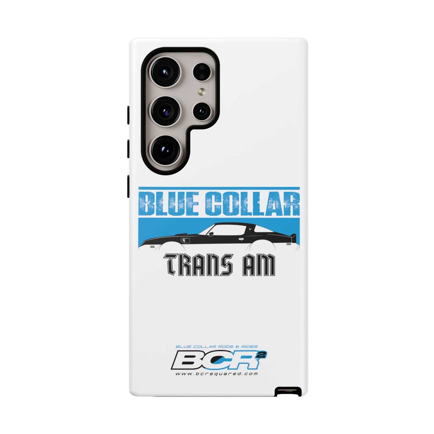 Blue Collar Trans Am White Phone Case