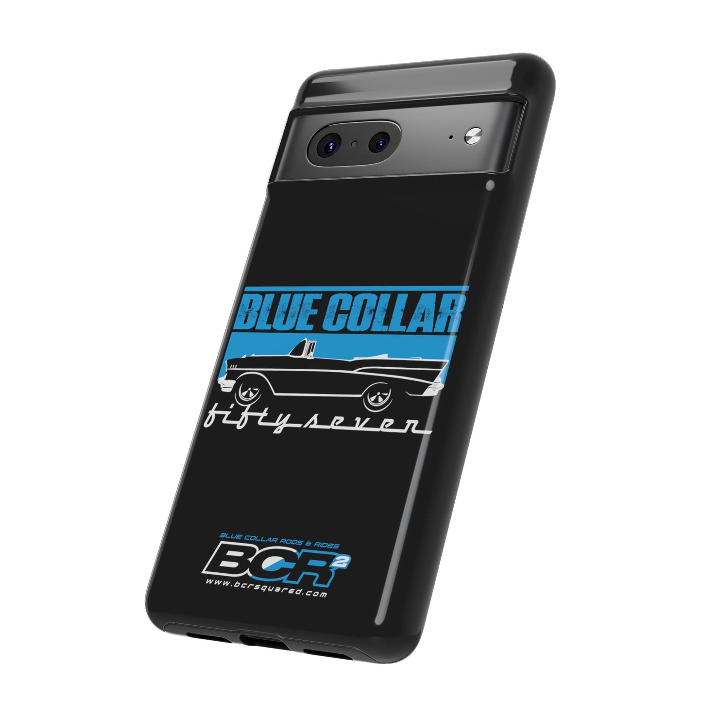 Blue Collar Fifty Seven Black Phone Case