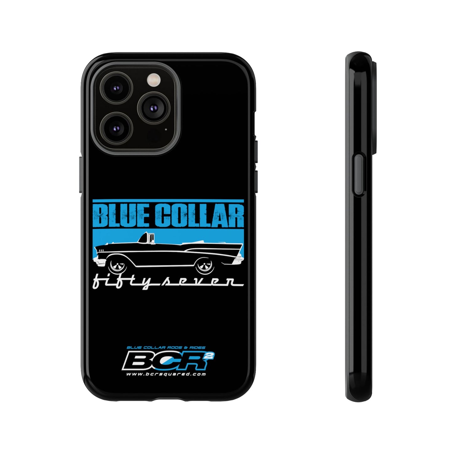 Blue Collar Fifty Seven Black Phone Case