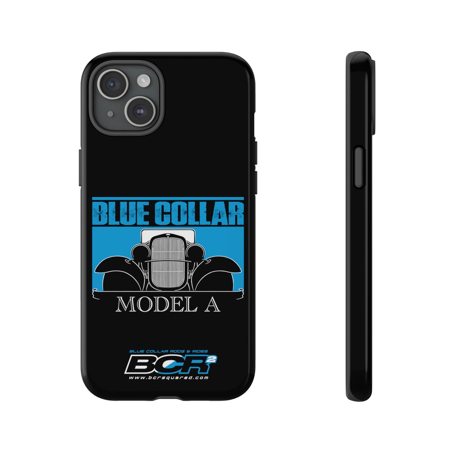 Blue Collar Model A Black Phone Case