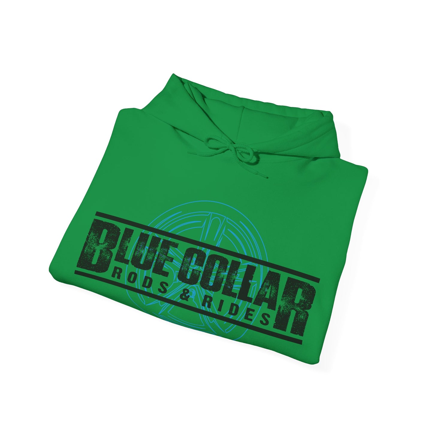 Blue Collar Wheel Hoodie