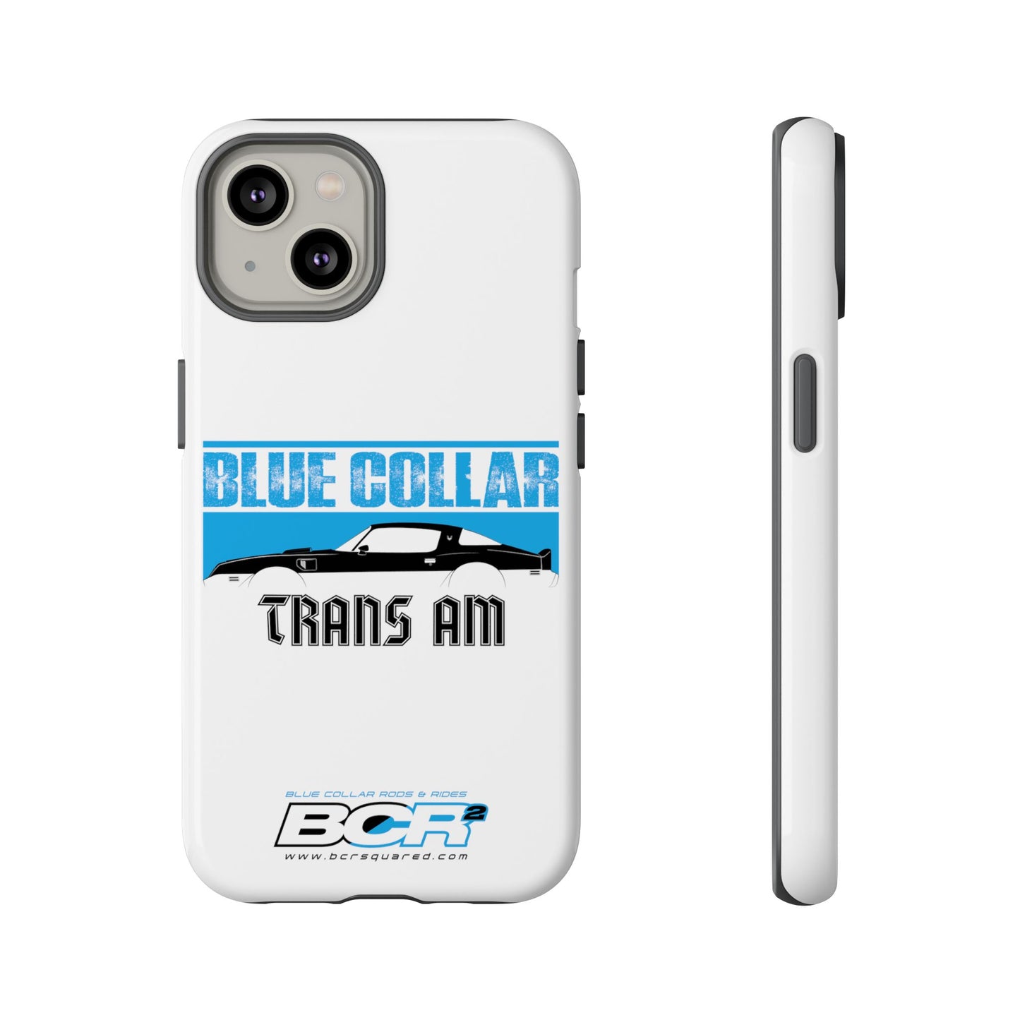 Blue Collar Trans Am White Phone Case