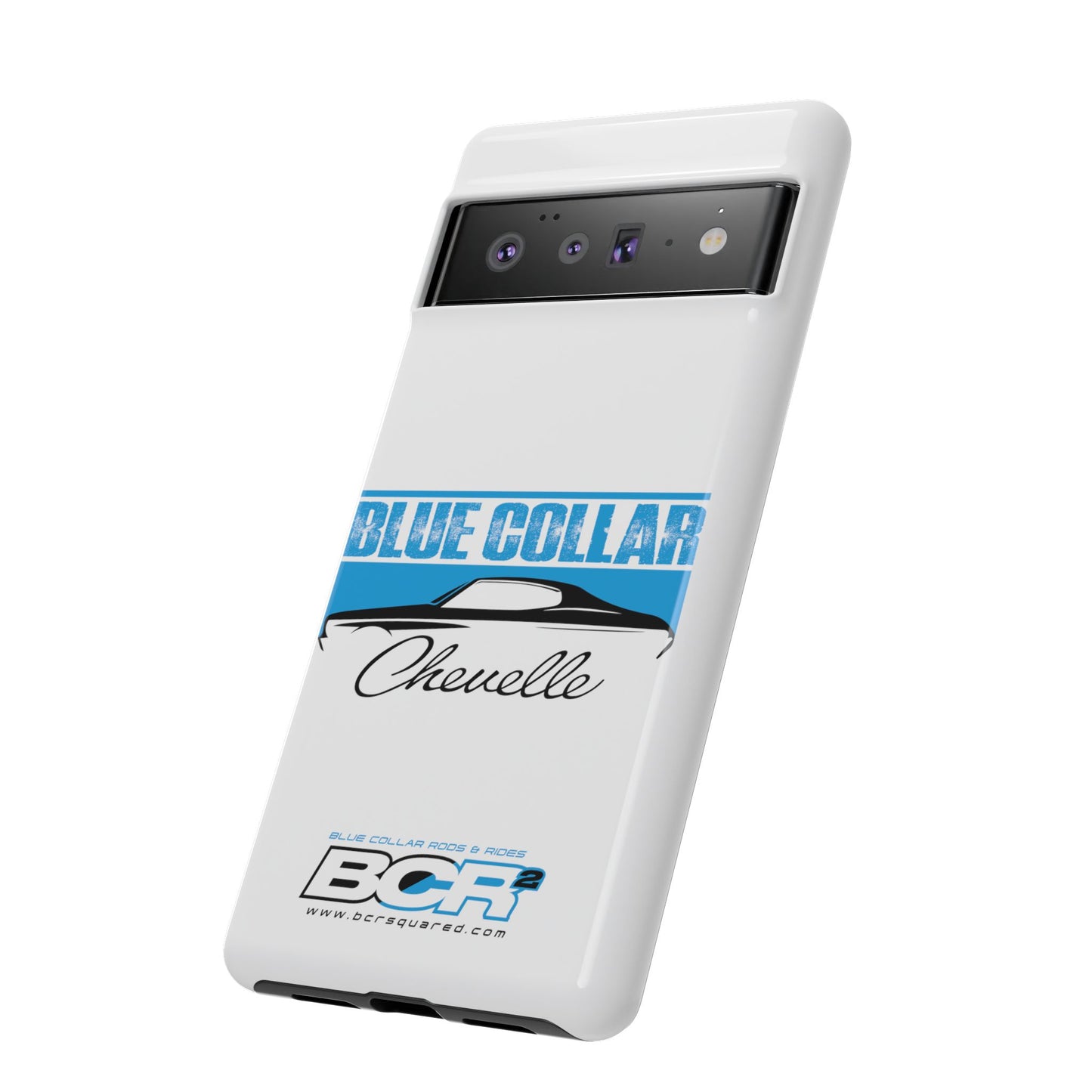 Blue Collar Chevelle White Phone Case