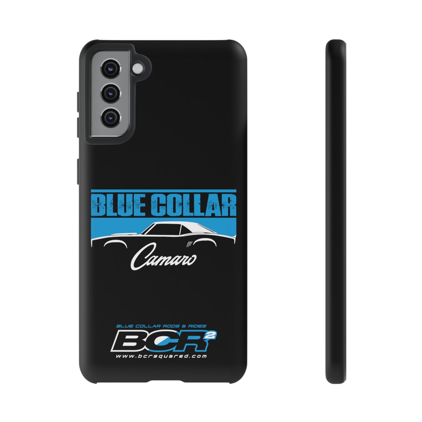 Blue Collar 1st Gen Camaro Black Phone Cases