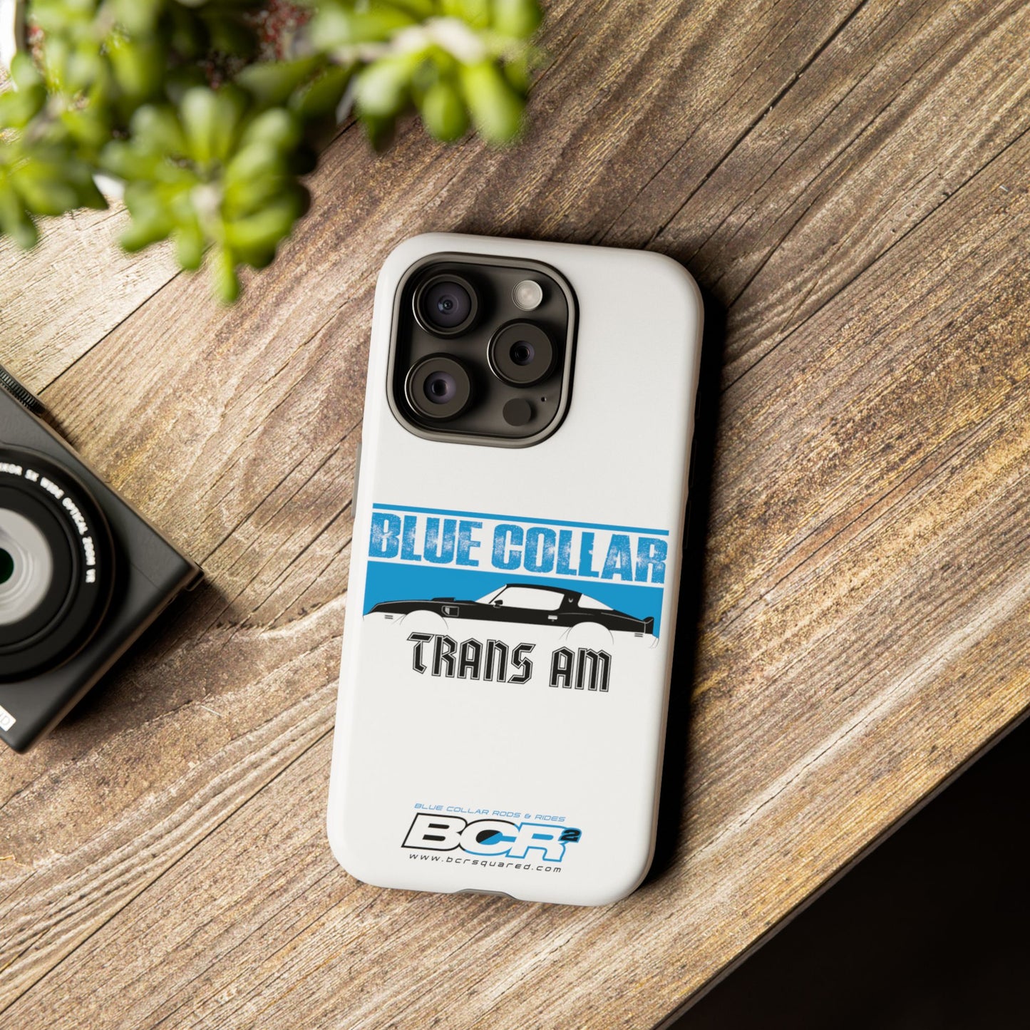 Blue Collar Trans Am White Phone Case