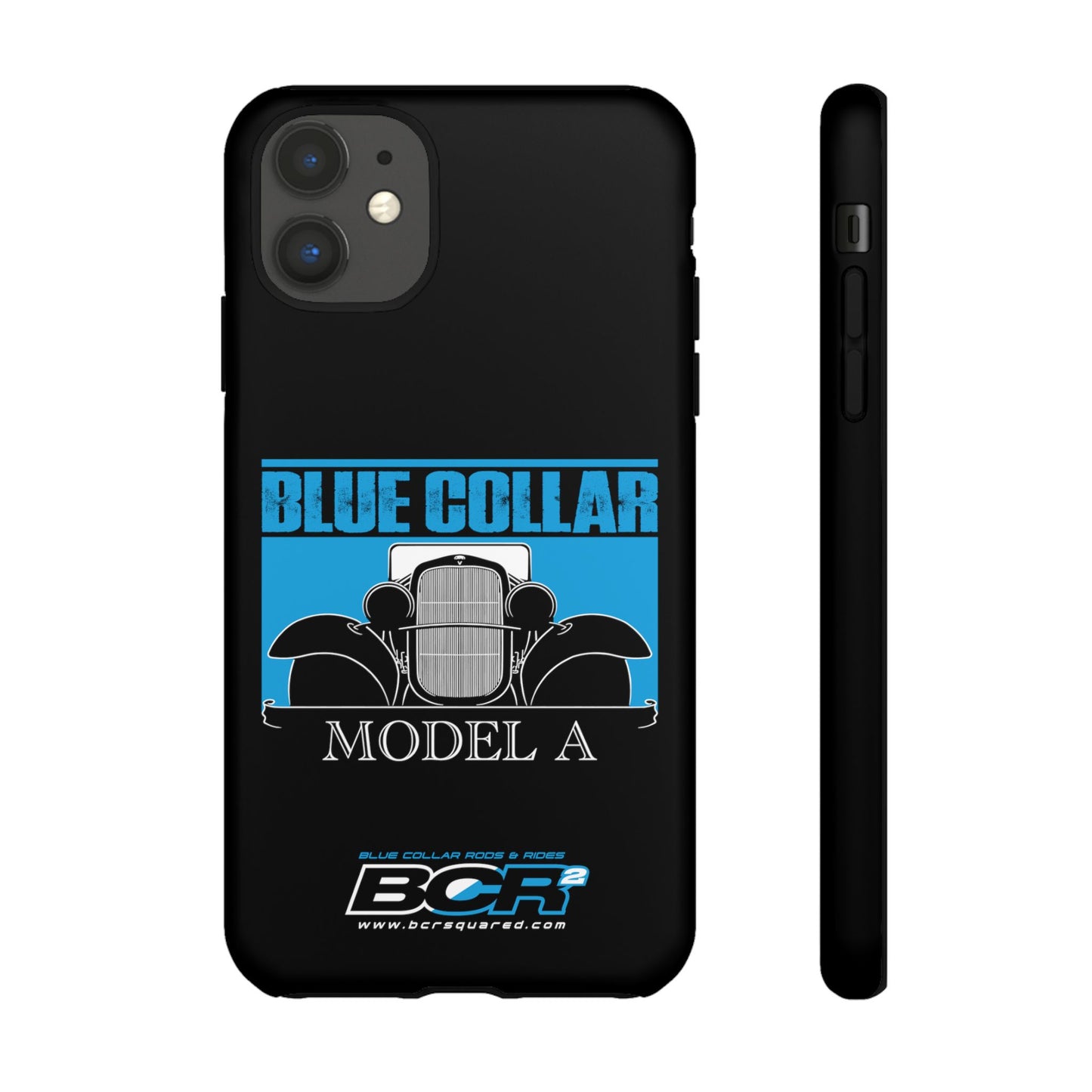 Blue Collar Model A Black Phone Case