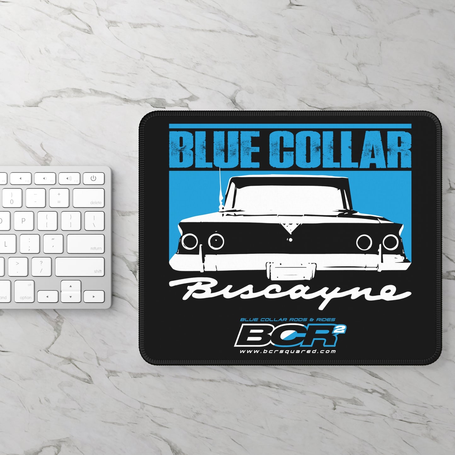 Blue Collar Biscayne Mouse Pad