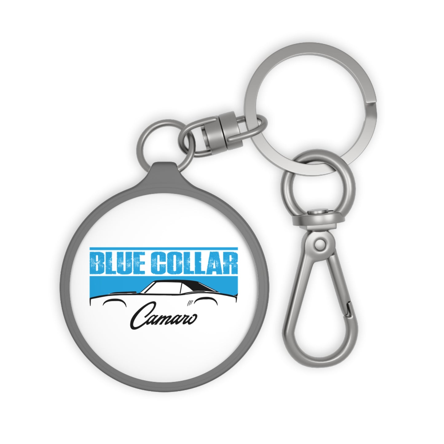 Blue Collar 1st Gen Camaro Keychain