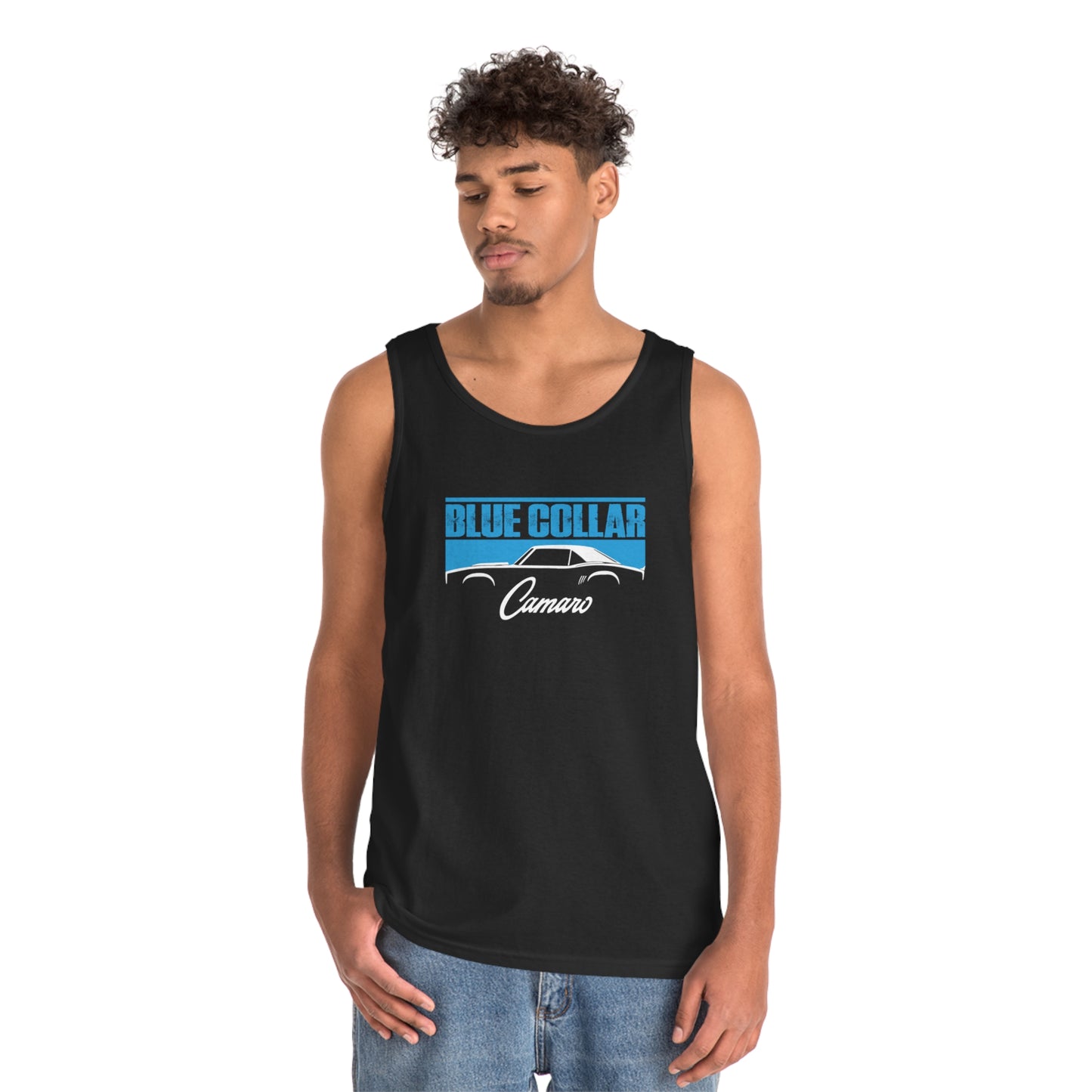 Blue Collar 1st Gen Camaro Men's Tank Top