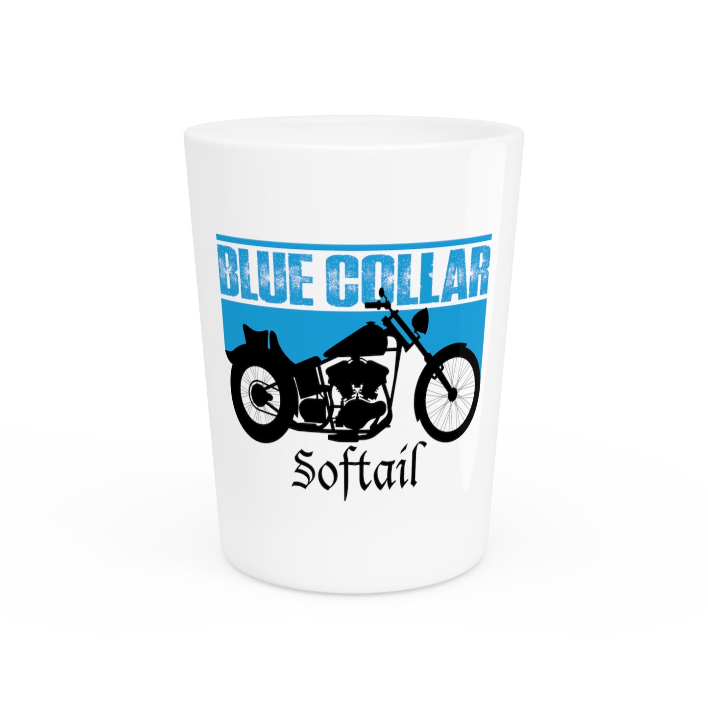 BC Softail Shot Glass