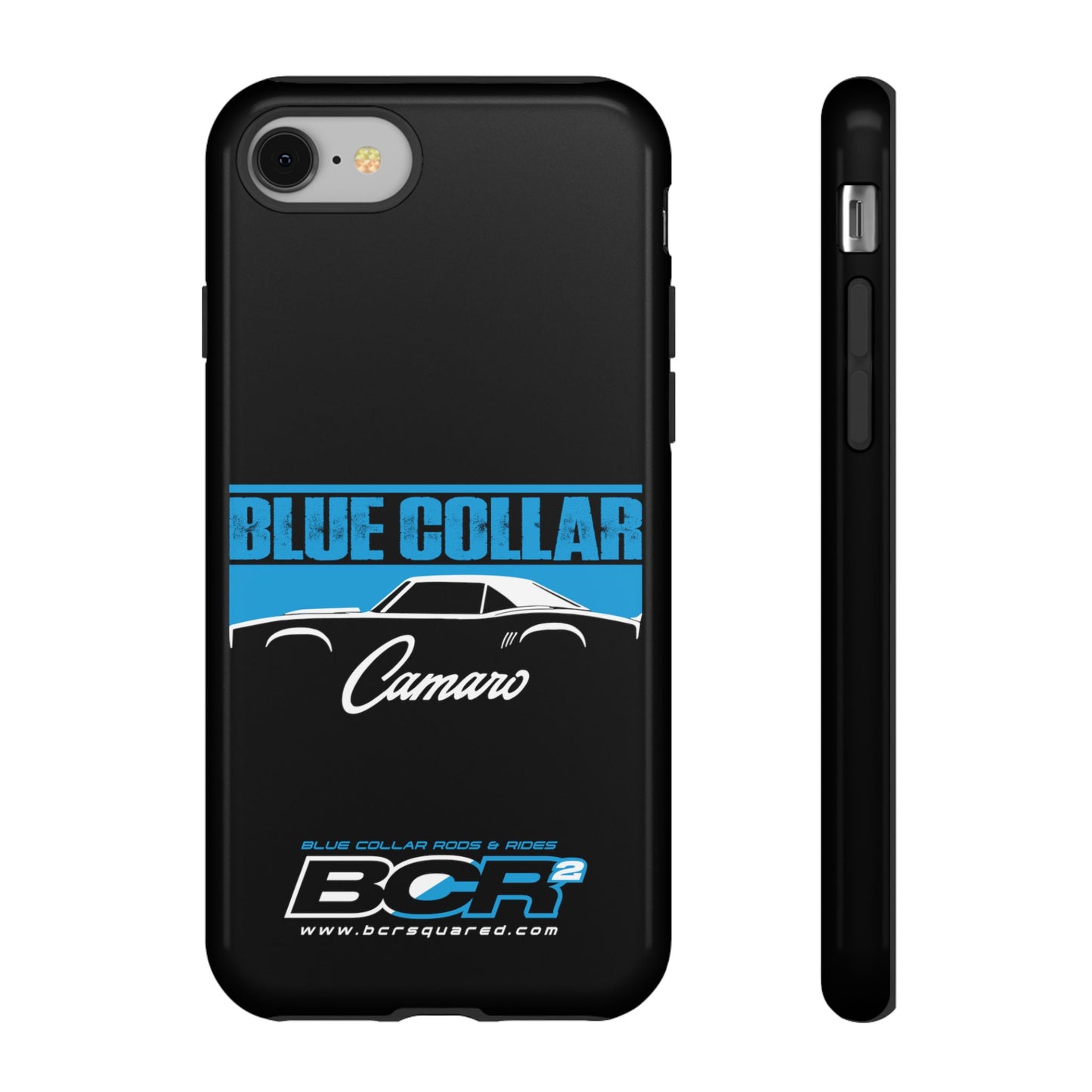 Blue Collar 1st Gen Camaro Black Phone Cases