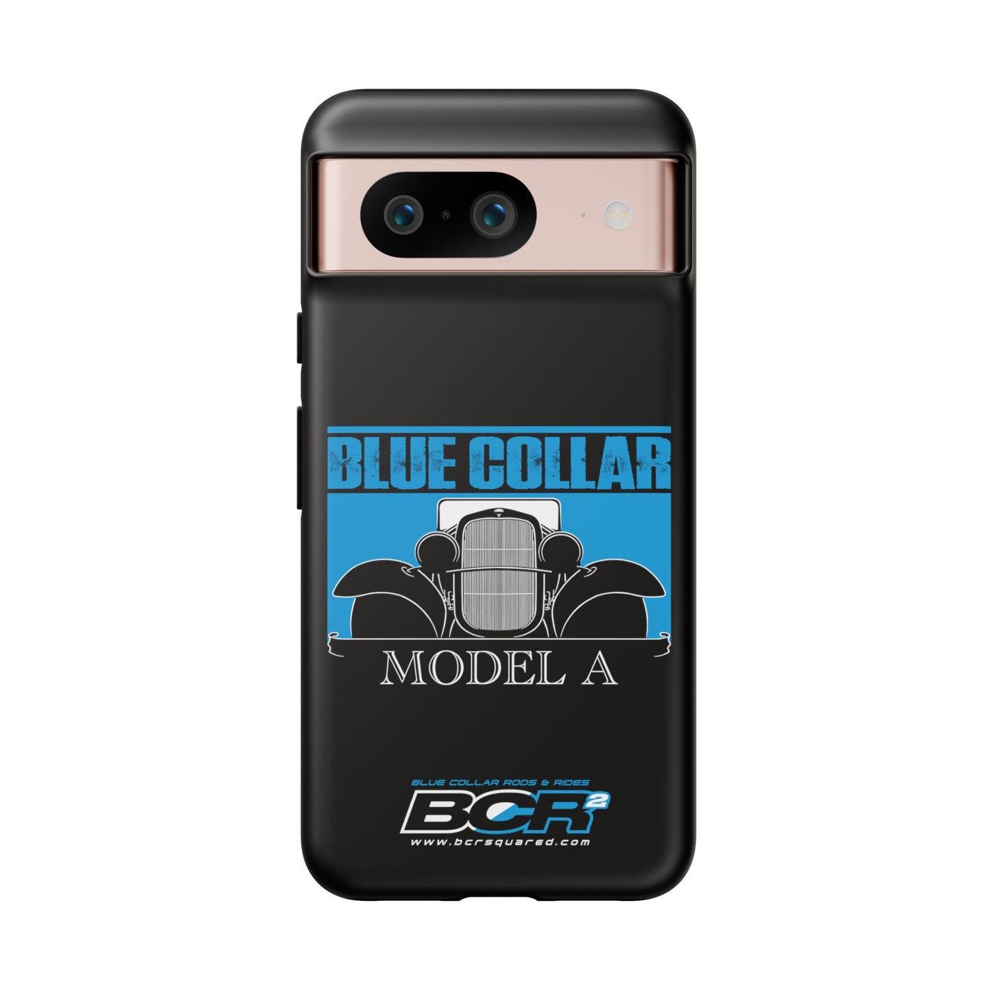 Blue Collar Model A Black Phone Case