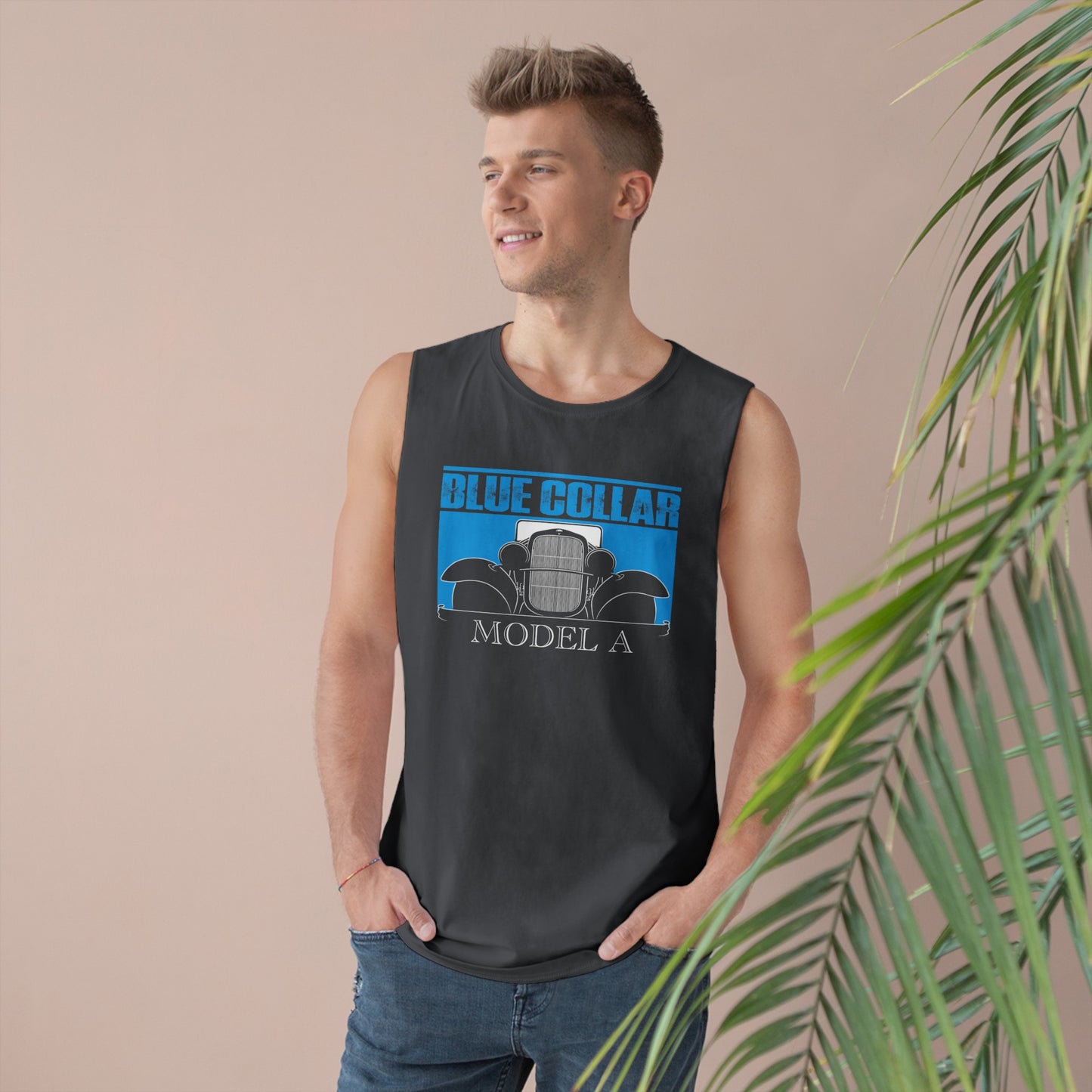 Blue Collar Model A Sleeveless Tee