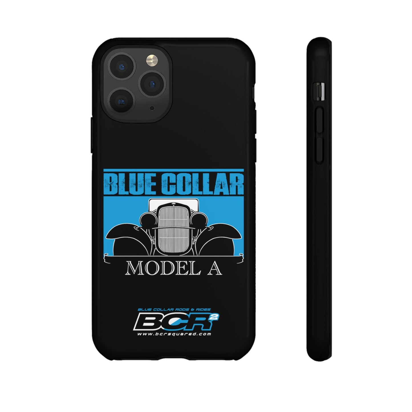 Blue Collar Model A Black Phone Case