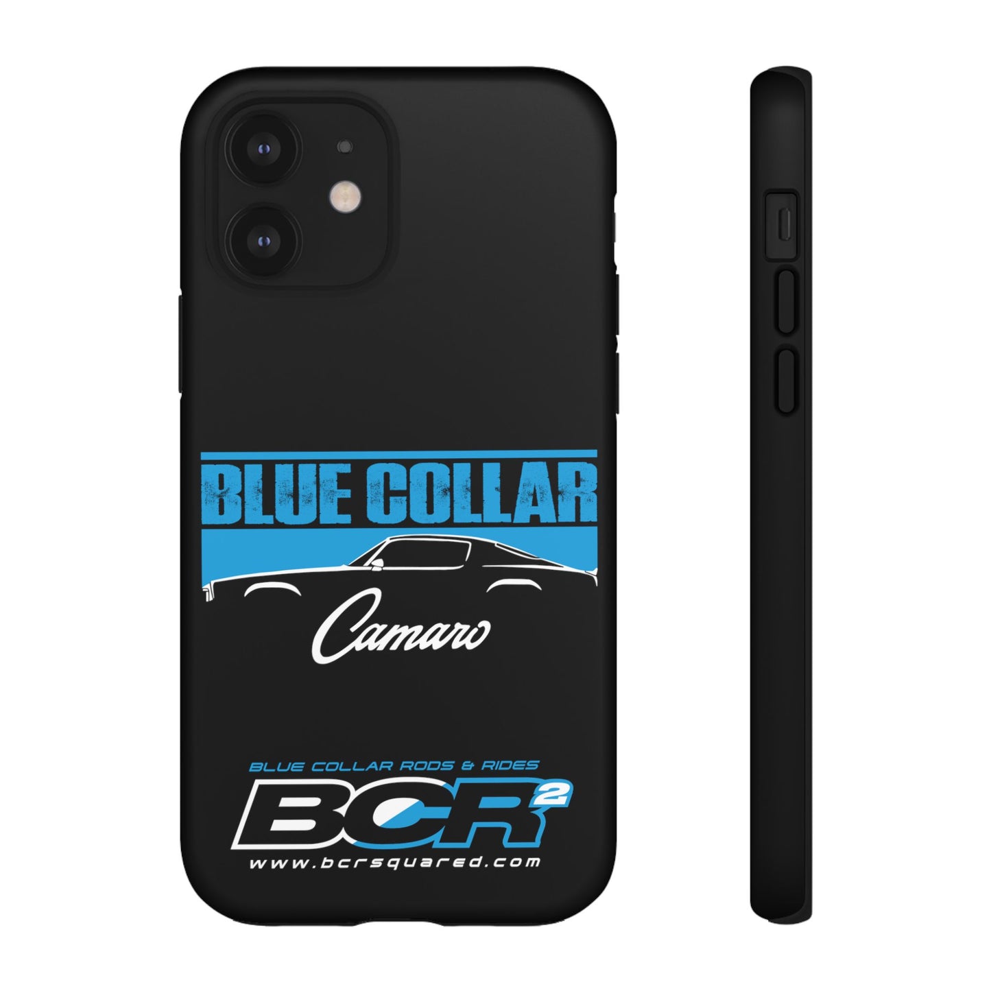 Blue Collar 2nd Gen Camaro Black Phone Cases