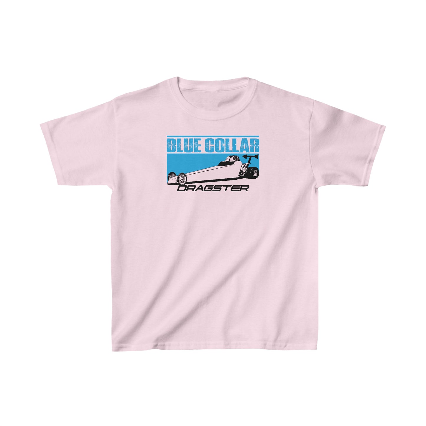 Blue Collar Dragster Kids Tee