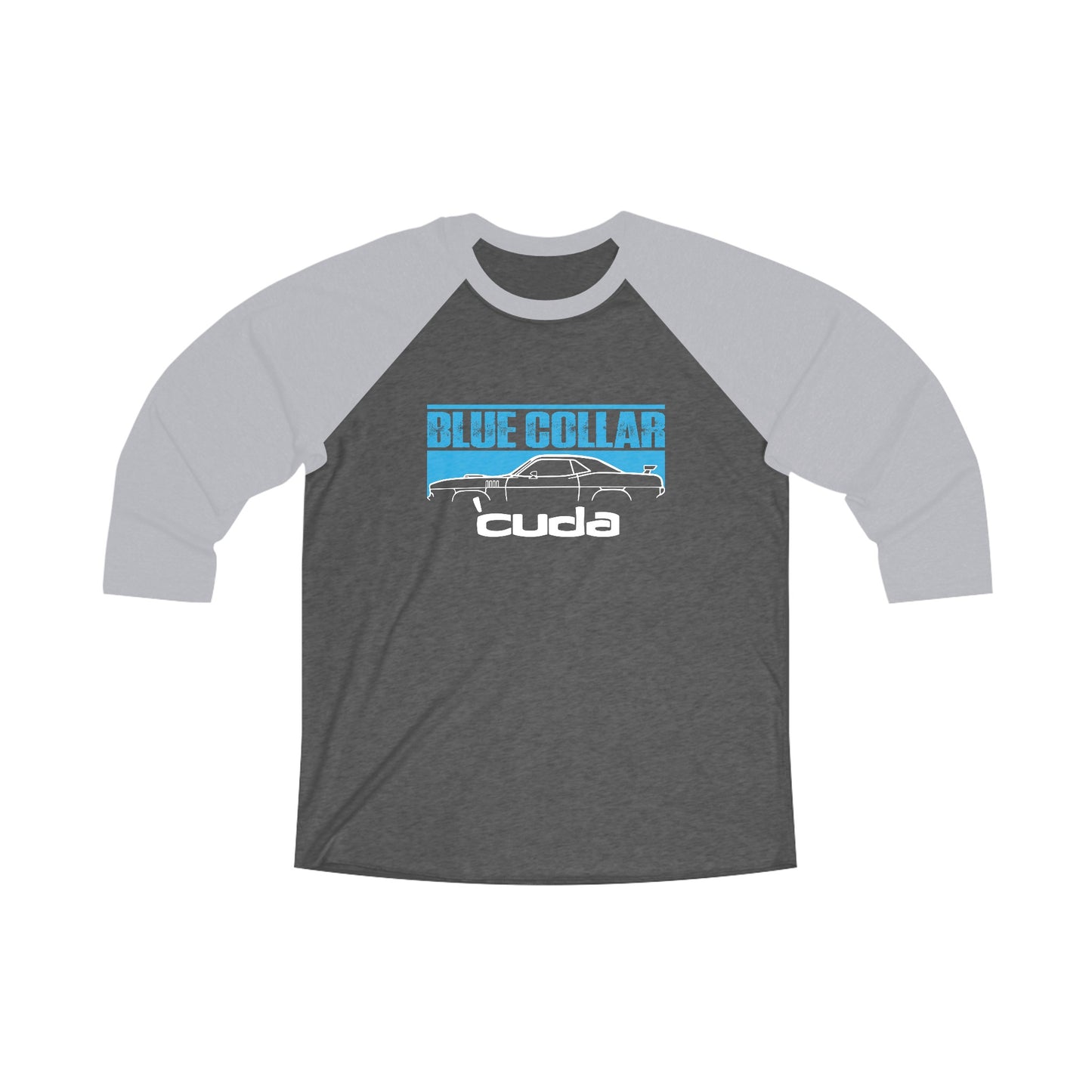 Blue Collar 'Cuda Raglan Tee