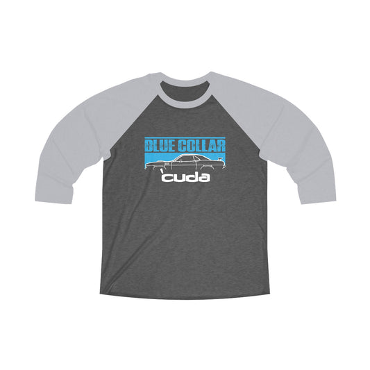 Blue Collar 'Cuda Raglan Tee