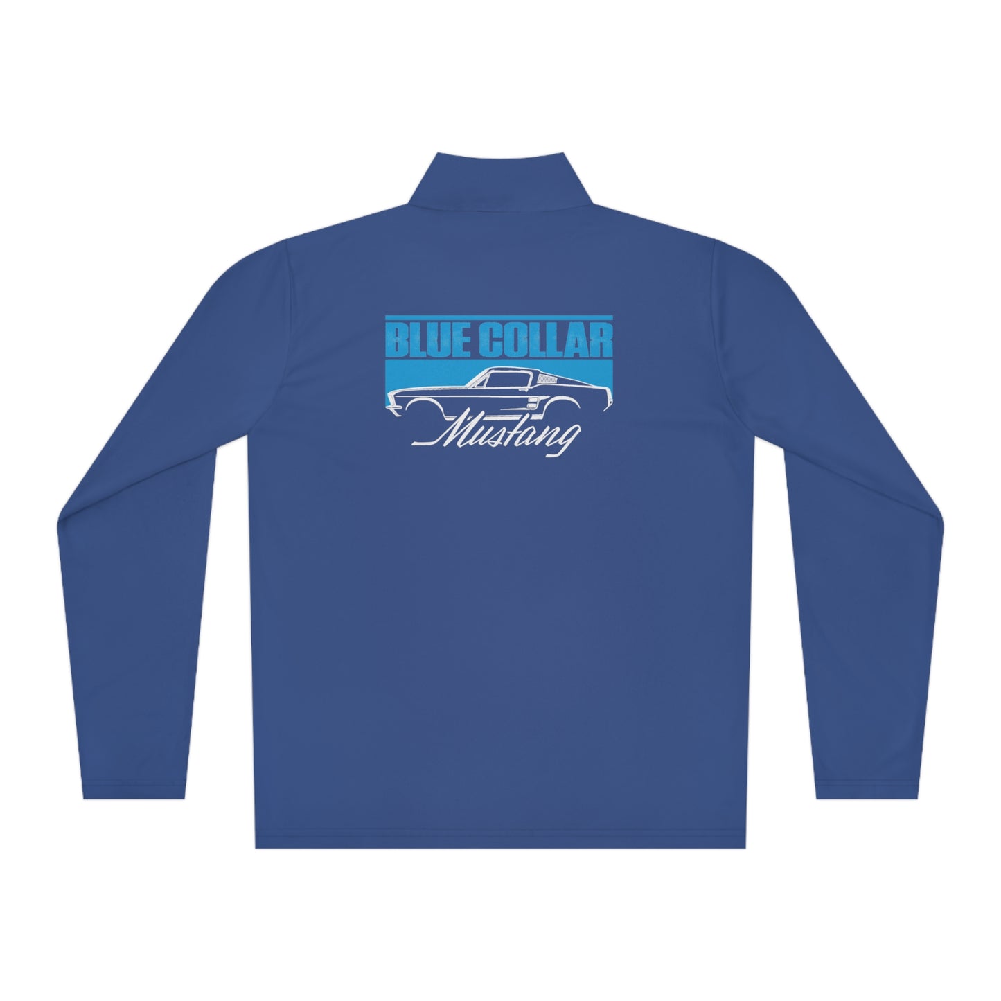 Blue Collar Mustang Quarter-Zip Pullover