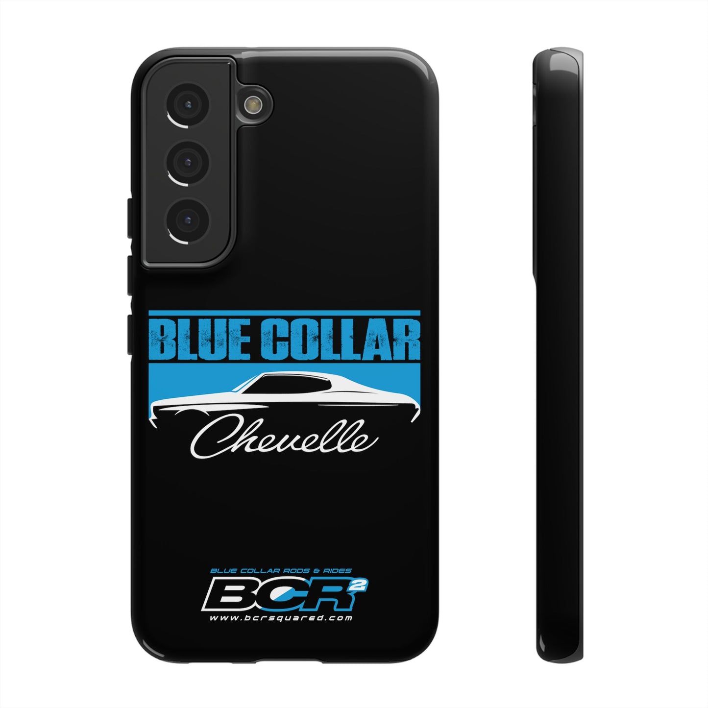 Blue Collar Chevelle Black Phone Case