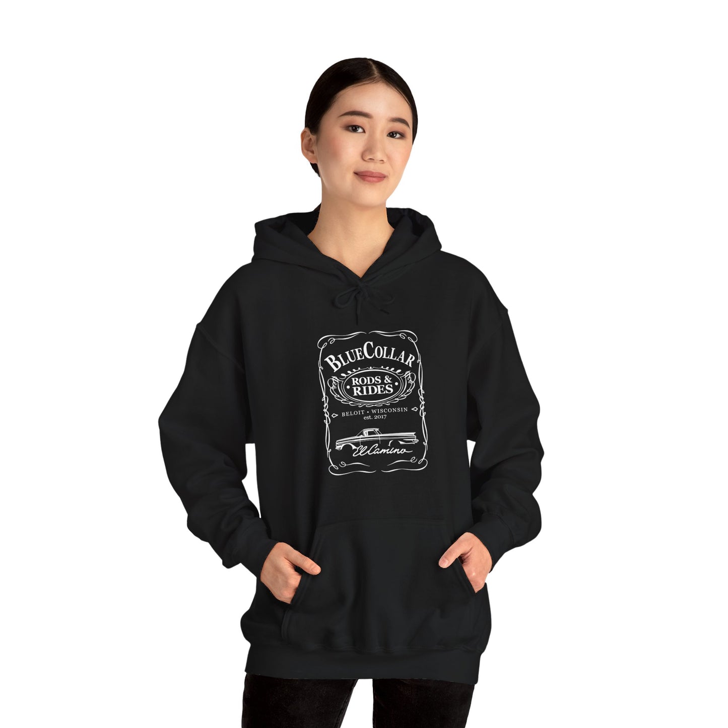 Blue Collar JD El Camino Hoodie