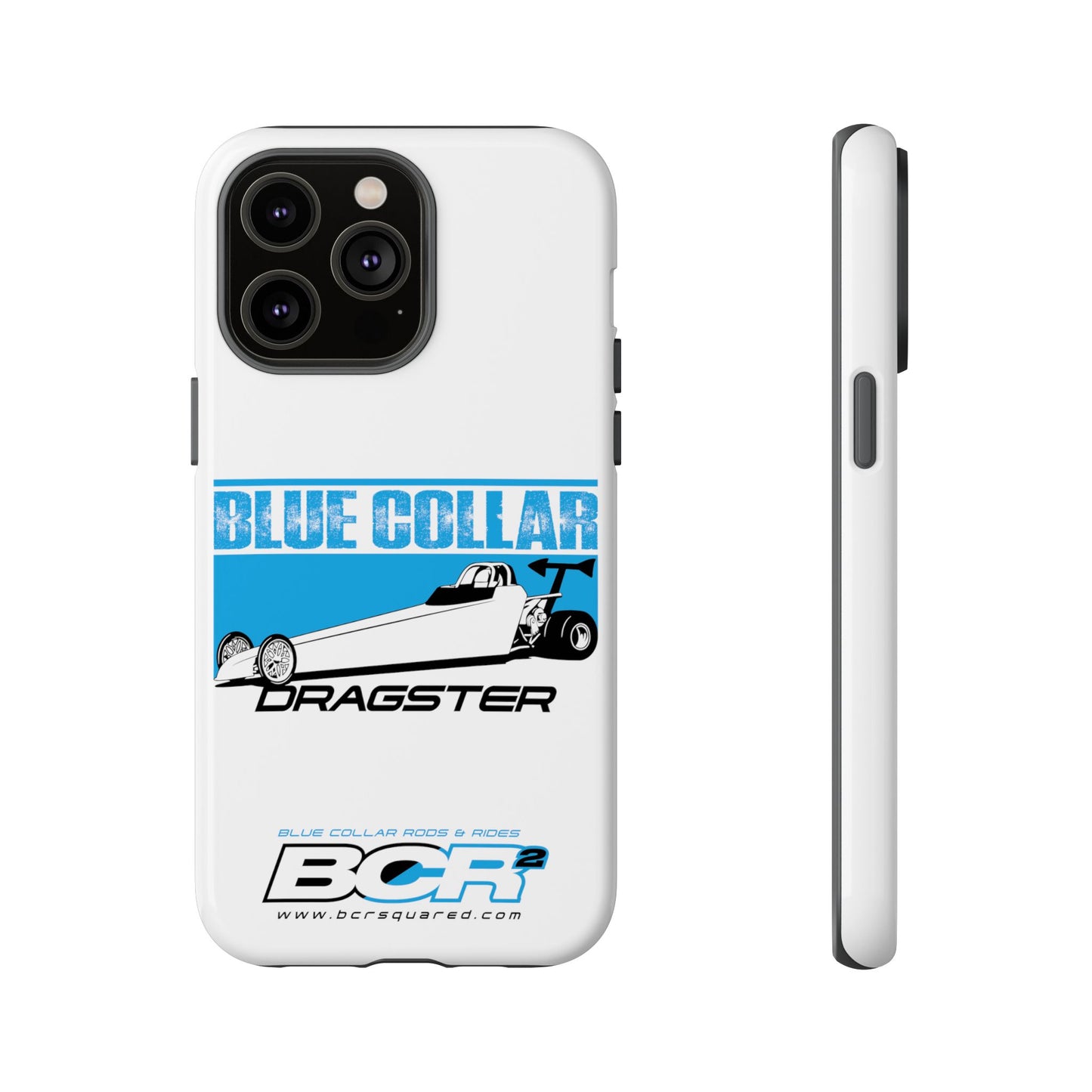 Blue Collar Dragster Phone Cases