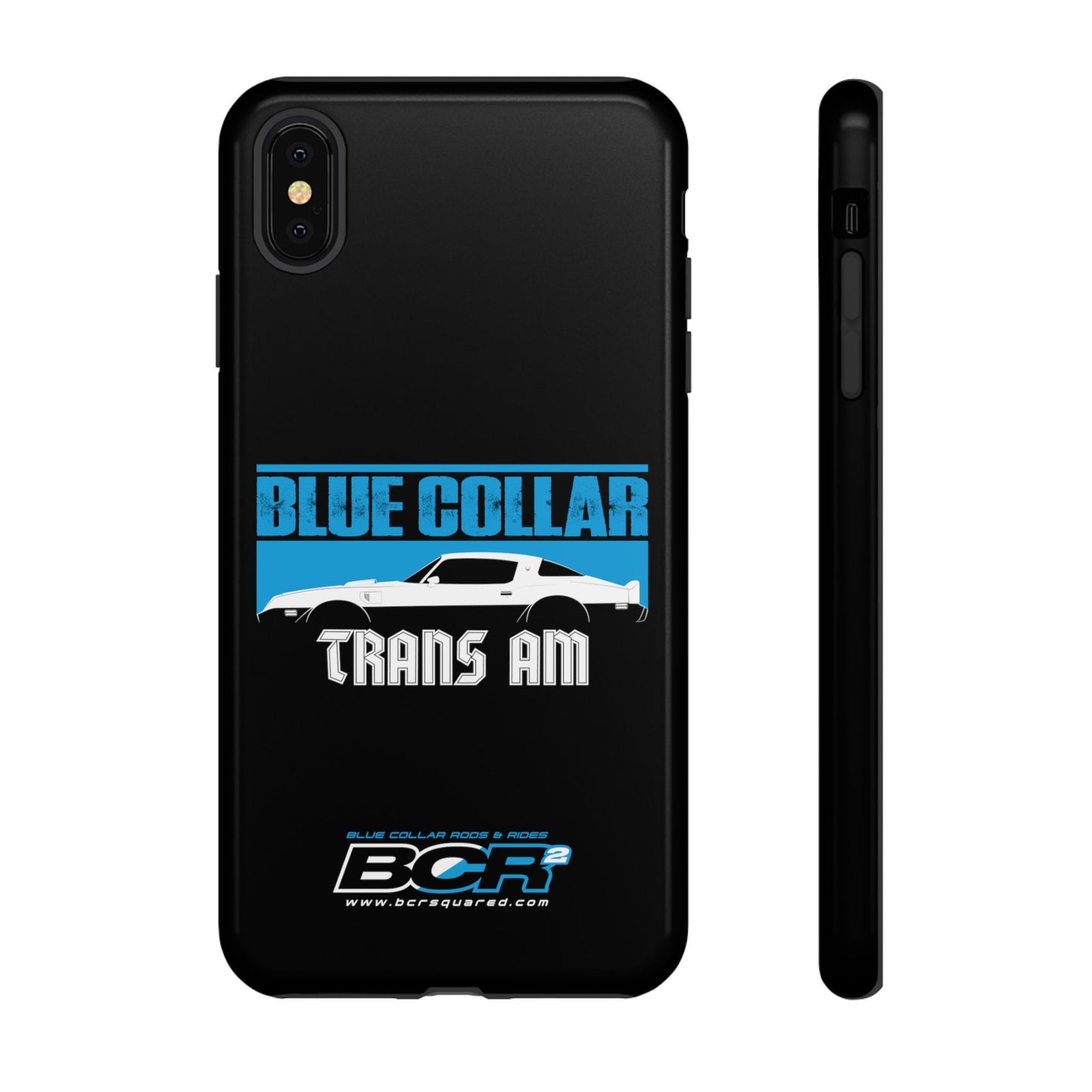 Blue Collar Black Phone Case