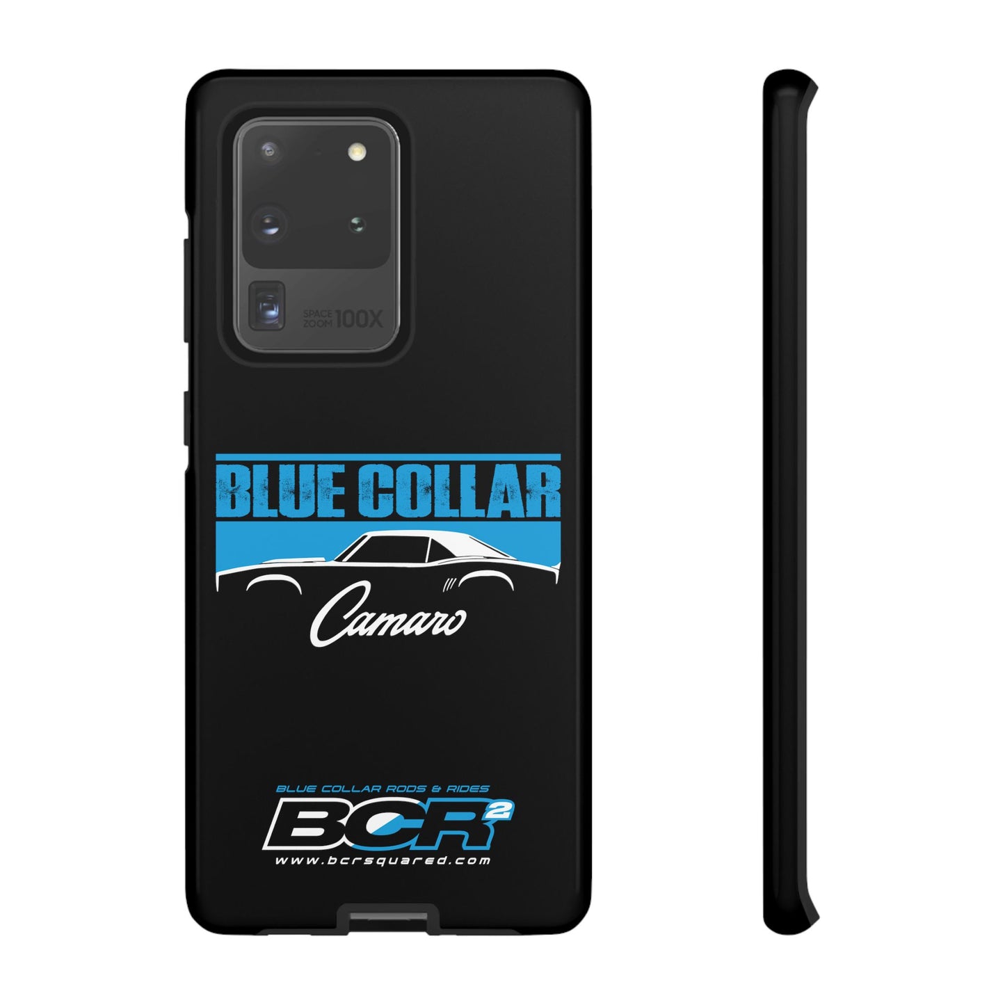 Blue Collar 1st Gen Camaro Black Phone Cases