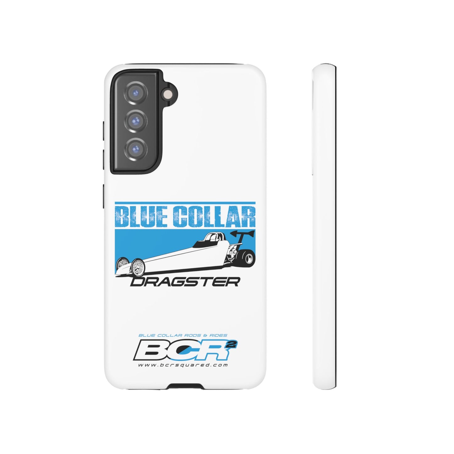 Blue Collar Dragster Phone Cases