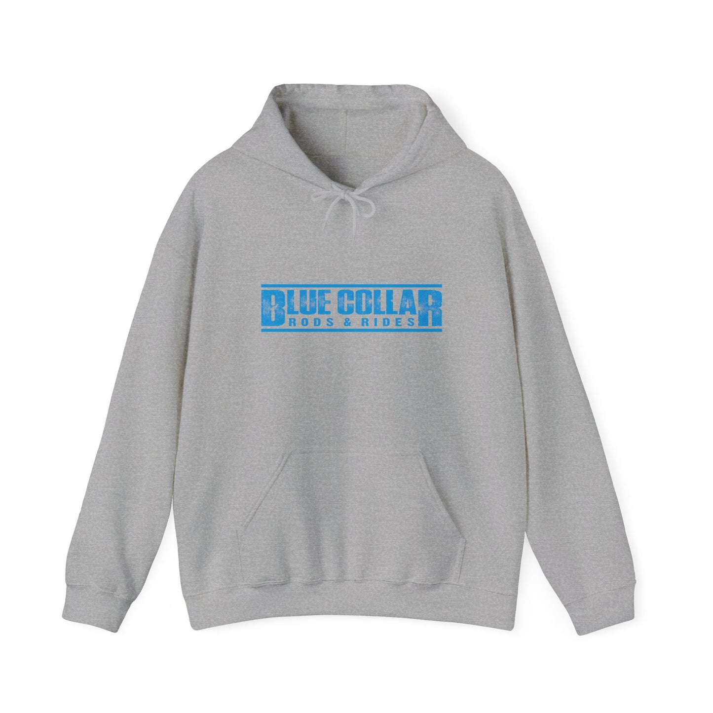 Blue Collar Block Logo Hoodie