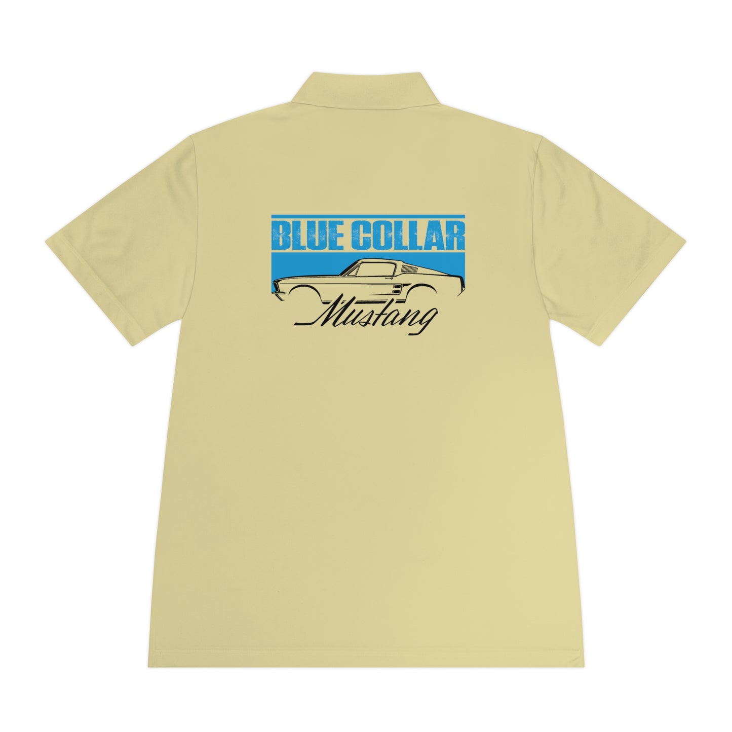 Blue Collar Mustang Polo Shirt