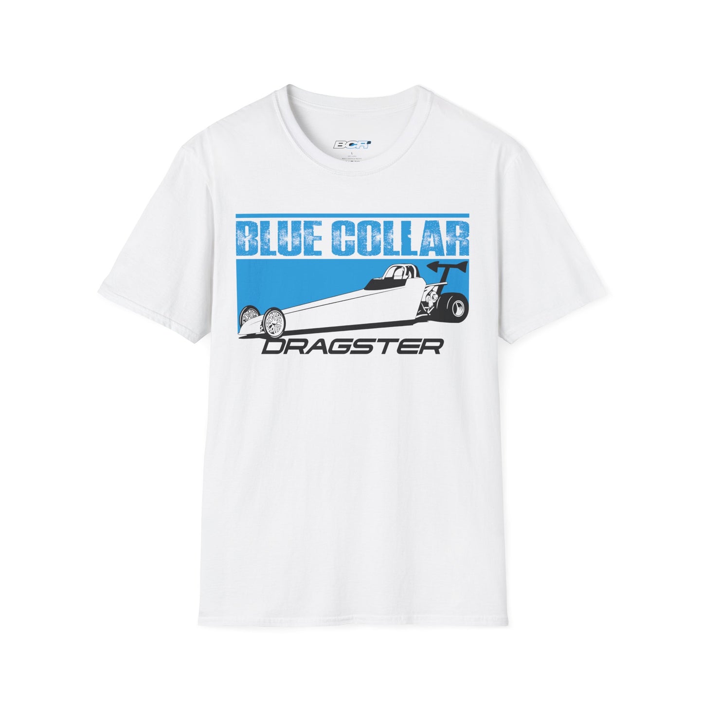 Blue Collar Dragster Tee