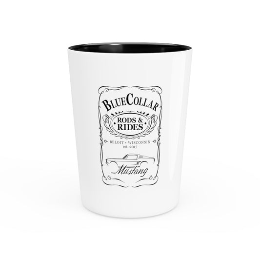 BC JD Mustang Shot Glass