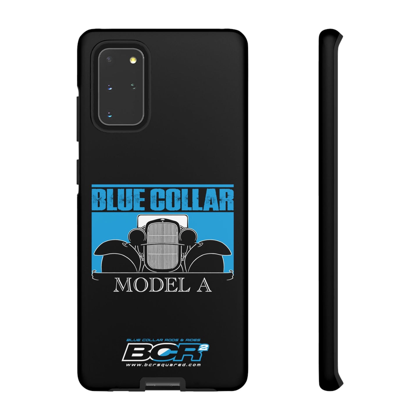 Blue Collar Model A Black Phone Case