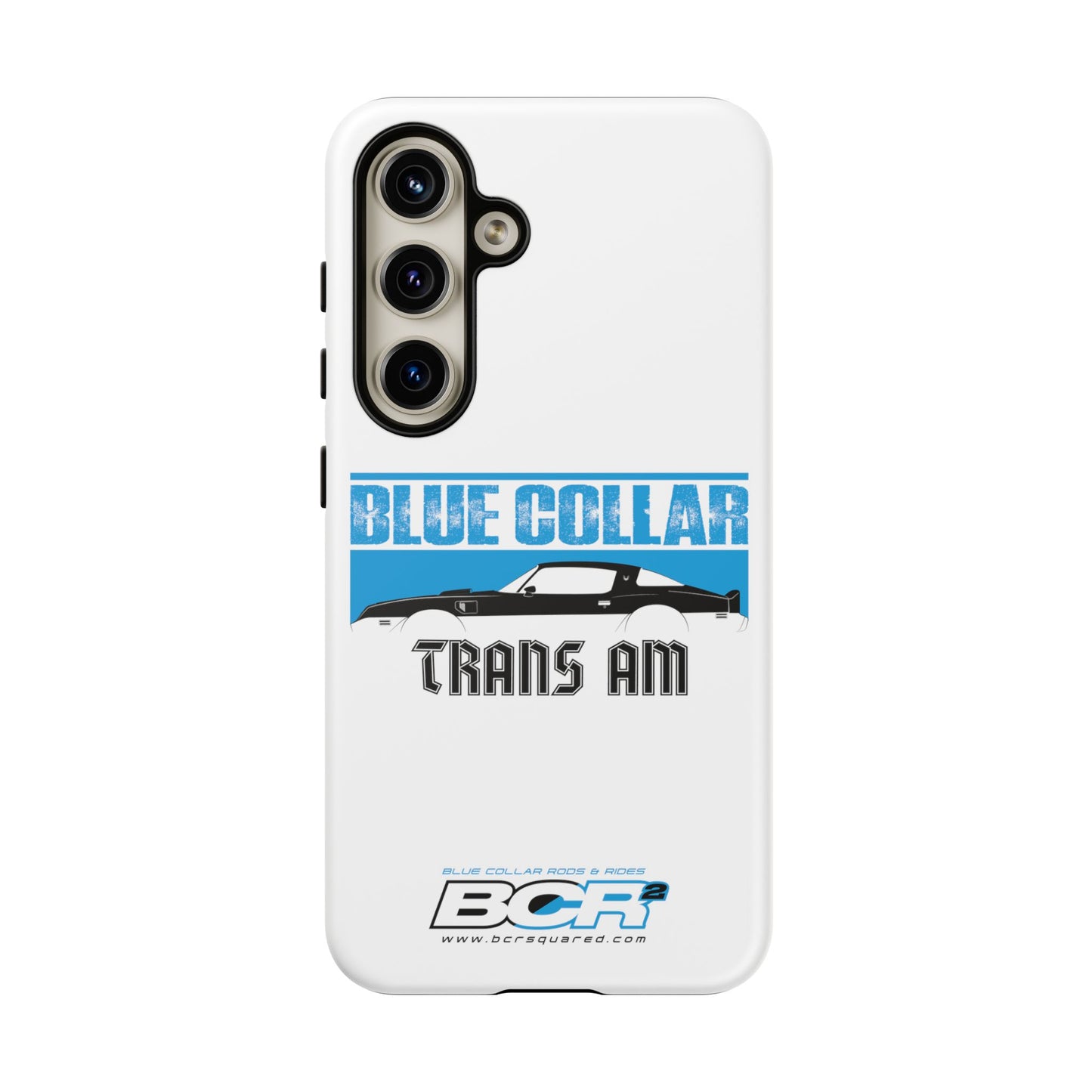 Blue Collar Trans Am White Phone Case