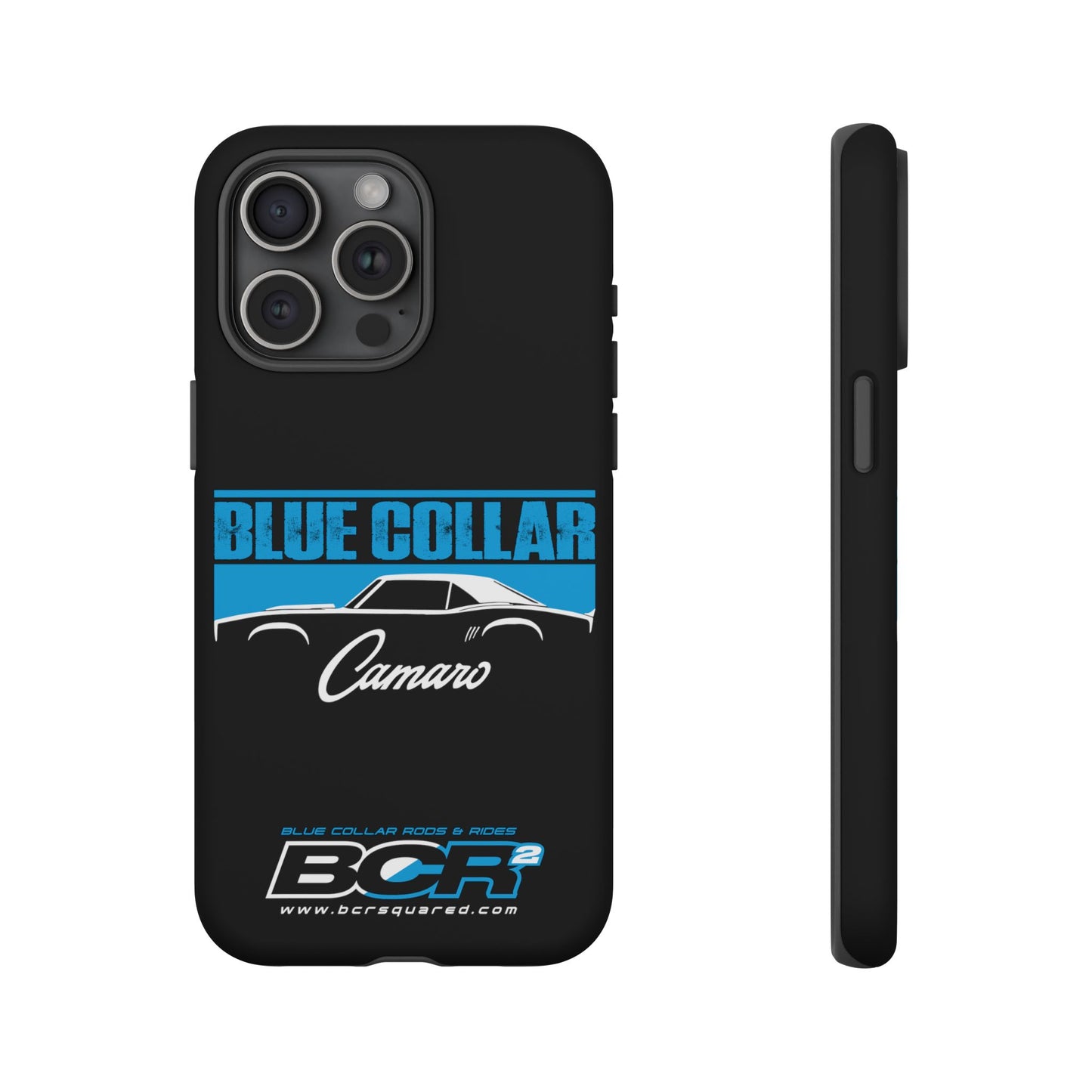 Blue Collar 1st Gen Camaro Black Phone Cases