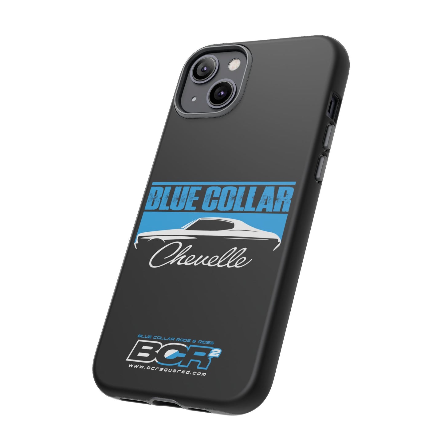 Blue Collar Chevelle Black Phone Case