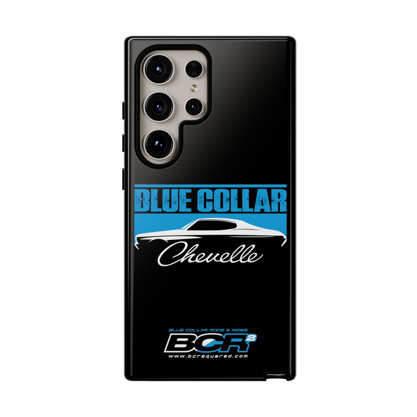 Blue Collar Chevelle Black Phone Case