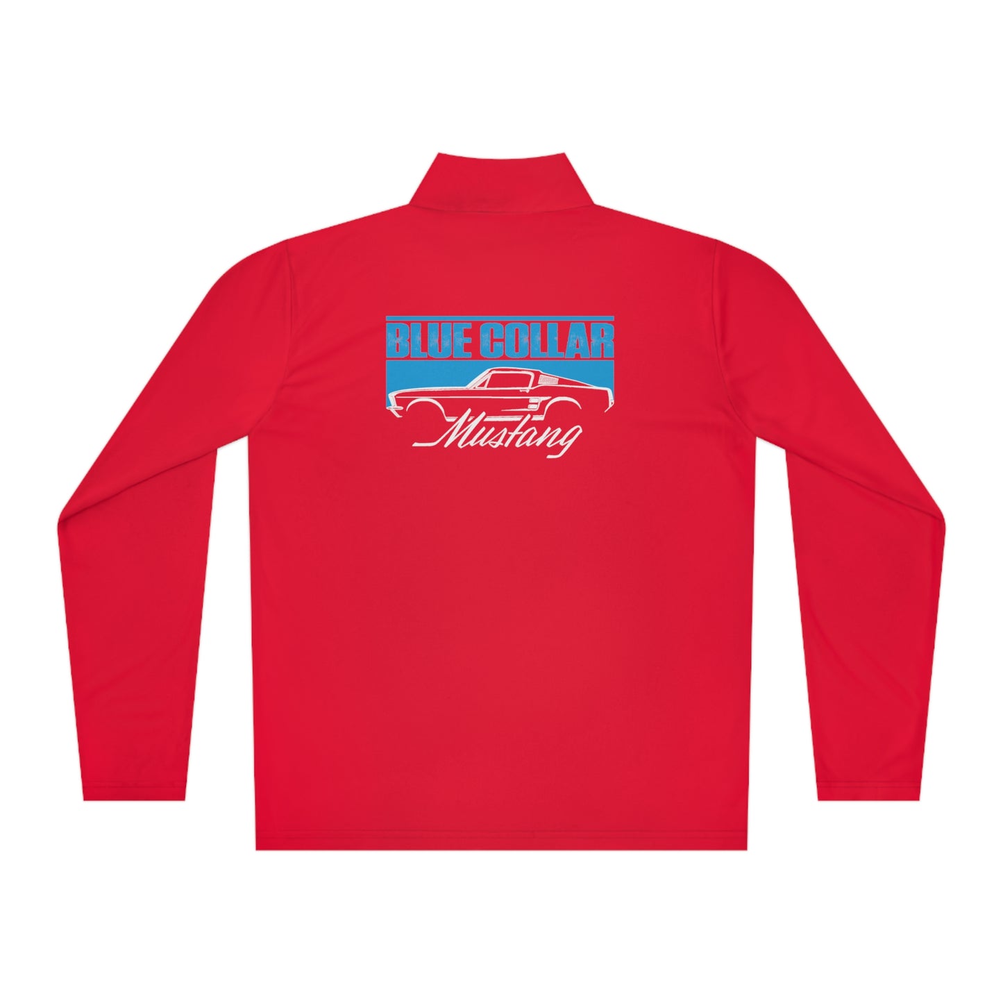 Blue Collar Mustang Quarter-Zip Pullover