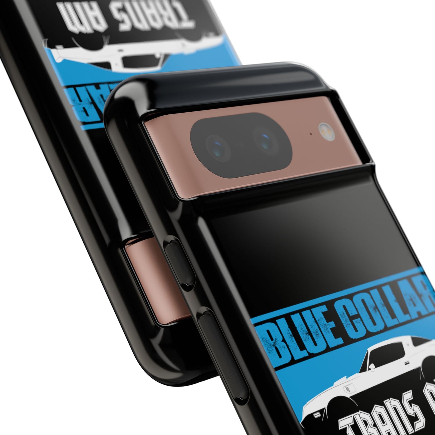 Blue Collar Black Phone Case