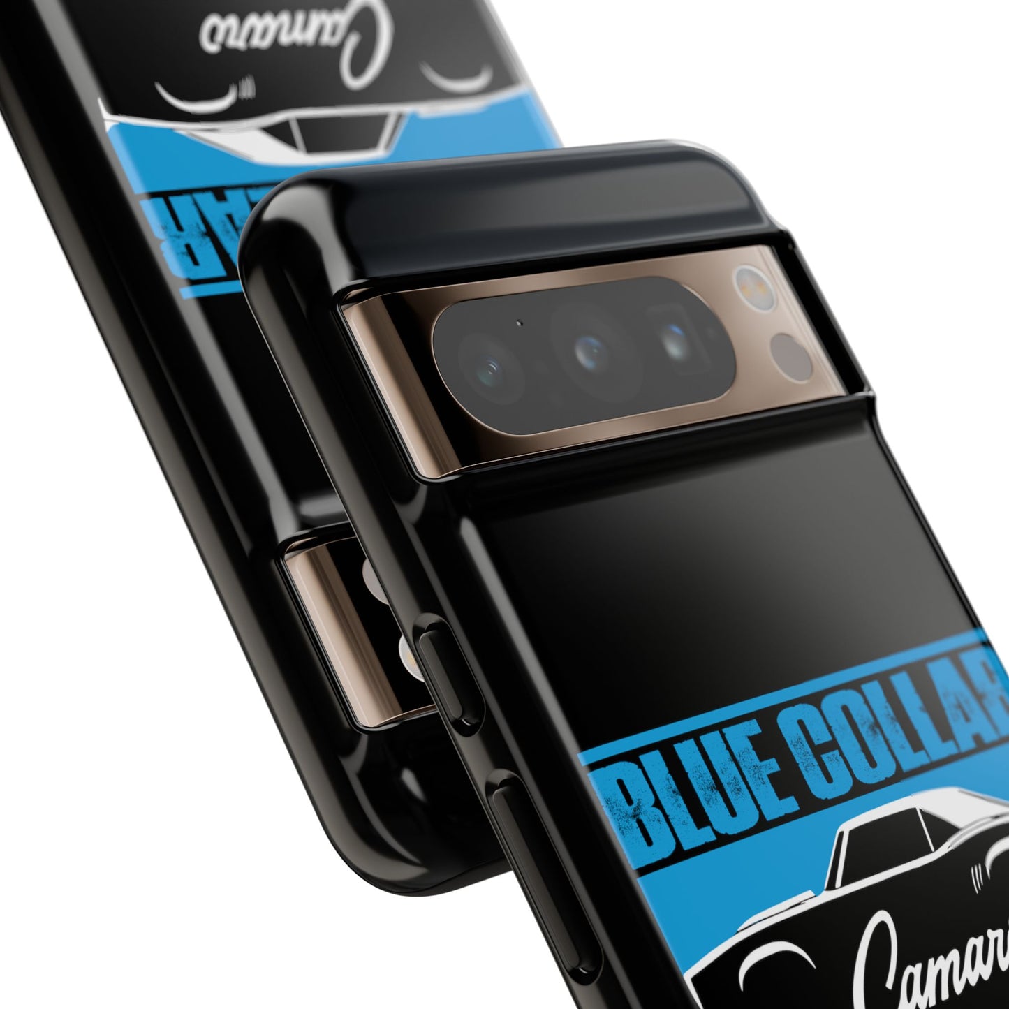 Blue Collar 1st Gen Camaro Black Phone Cases