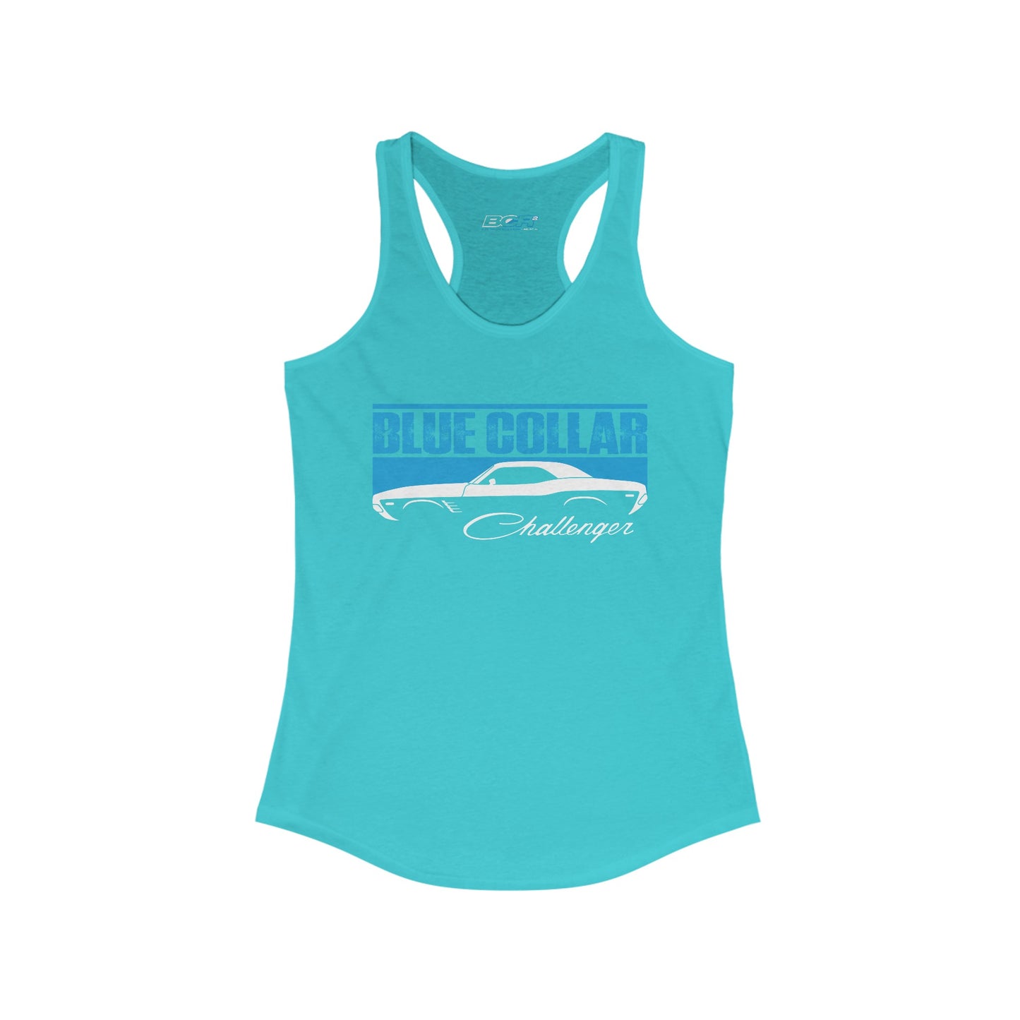 Blue Collar Challenger women's tank top