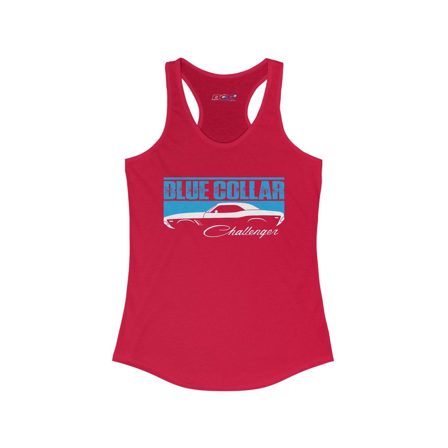 Blue Collar Challenger women's tank top