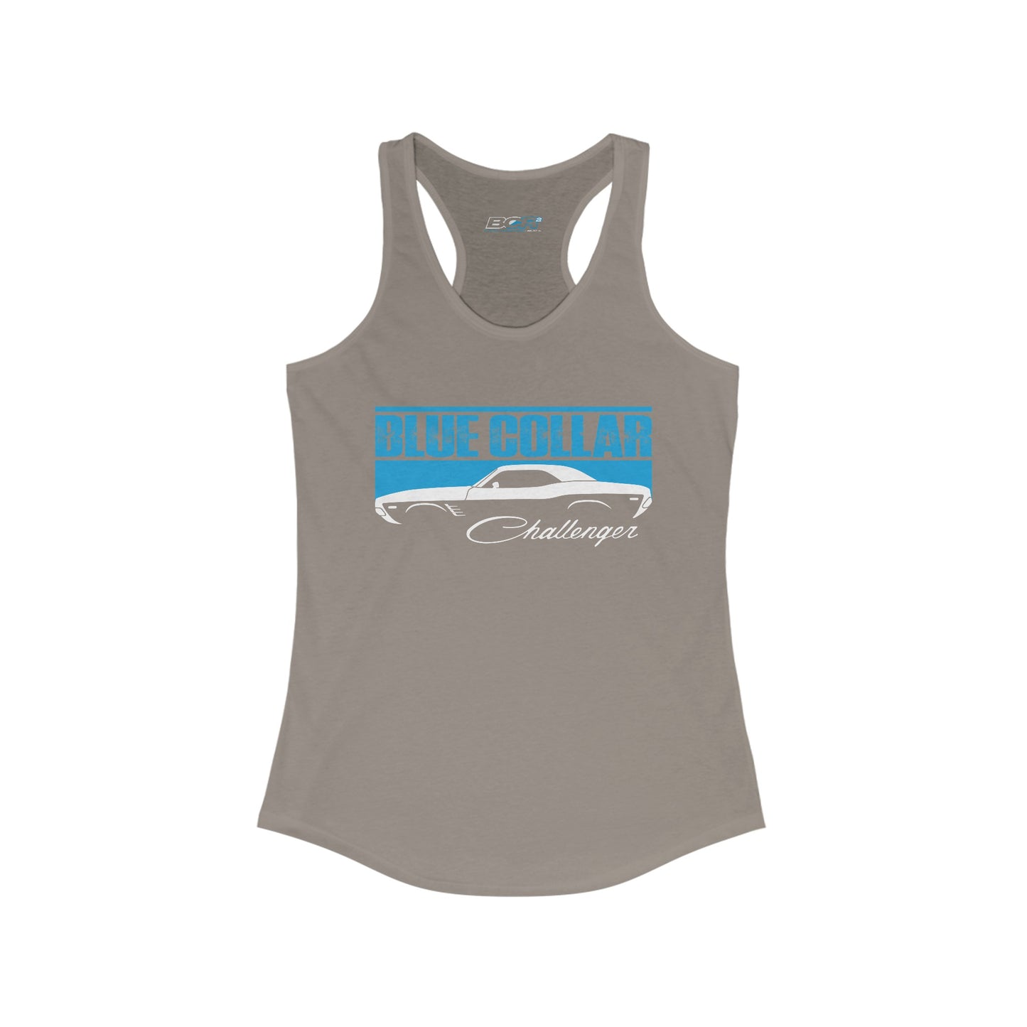 Blue Collar Challenger women's tank top