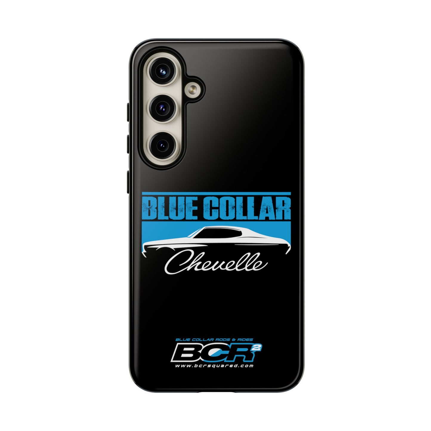 Blue Collar Chevelle Black Phone Case